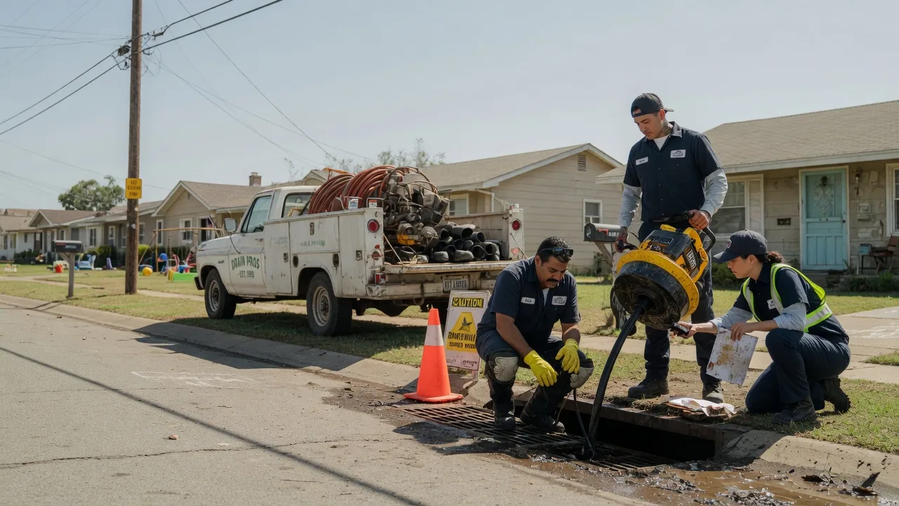 Drain Cleaning in Manchaca, TX near me